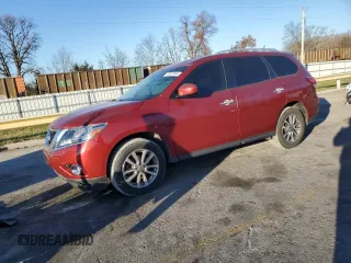 2016 Nissan Pathfinder SV с VIN 5N1AR2MM4GC620129, выставлен на аукционе Copart как лот 83350664 с пробегом 152 917 миль миль и Списание • Salvage title. История ставок и продаж доступна на DreamBid. Изображение 1.