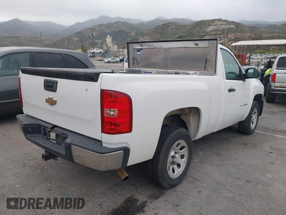 2010 Chevrolet Silverado 1500 Work Truck with VIN 1GCPCPEX8AZ273625, listed as a IAAI auction lot 42204763 with 161,061 mi miles and . Bid and sale history available at DreamBid. Image 4.