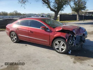 2014 Volkswagen CC Sport with VIN WVWBP7ANXEE506260, listed as a Copart auction lot 46411205 with 154,330 mi miles and Salvage Title. Bid and sale history available at carsss.com. Image 4.
