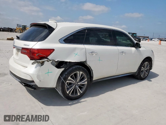 2019 Acura MDX Technology with VIN 5J8YD3H5XKL007209, listed as a Copart auction lot 61122255 with 101,749 mi miles and Salvage title. Bid and sale history available at DreamBid. Image 3.