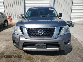 2017 Nissan Armada SL with VIN JN8AY2ND4H9004827, listed as a Copart auction lot 50012605 with 208,478 mi miles and Clean Title. Bid and sale history available at carsss.com. Image 5.