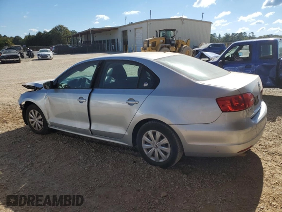 2012 Volkswagen Jetta Sedan S w/Sunroof with VIN 3VW2K7AJ8CM407243, listed as a Copart auction lot 76411654 with 71,645 mi miles and Salvage Title. Bid and sale history available at carsss.com. Image 2.