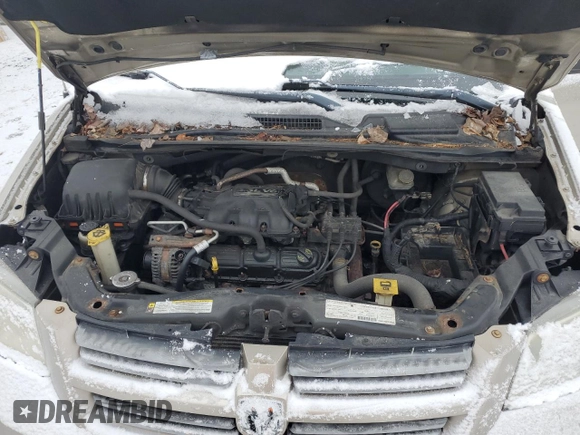 2008 Dodge Grand Caravan SE with VIN 1D8HN44H78B176458, listed as a Copart auction lot 45341955 with 250,416 mi miles and Clean Title. Bid and sale history available at DreamBid. Image 12.