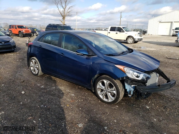 2014 Hyundai Elantra GT with VIN KMHD35LHXEU195740, listed as a Copart auction lot 87057324 with 56,010 mi miles and Clean Title. Bid and sale history available at carsss.com. Image 4.