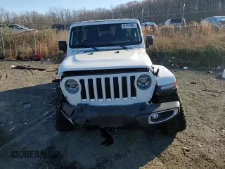 2020 Jeep Wrangler Unlimited Sahara with VIN 1C4HJXEG5LW150427, listed as a Copart auction lot 82891084 with 85,018 mi miles and Salvage Title. Bid and sale history available at carsss.com. Image 10.