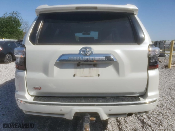 2016 Toyota 4Runner Limited with VIN JTEBU5JRXG5380464, listed as a Copart auction lot 52542465 with 161,218 mi miles and Salvage Title. Bid and sale history available at carsss.com. Image 6.