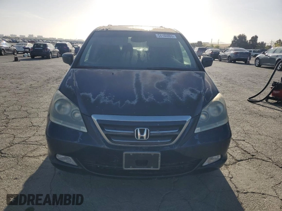 2006 Honda Odyssey TOURING with VIN 5FNRL38816B078582, listed as a Copart auction lot 54166865 with 193,815 mi miles and Clean Title. Bid and sale history available at carsss.com. Image 5.