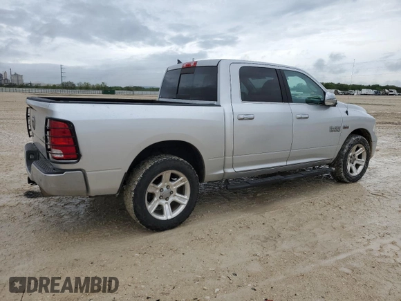 2018 Ram 1500 SLT with VIN 1C6RR7LT9JS273110, listed as a Copart auction lot 51076675 with 125,769 mi miles and Clean title. Bid and sale history available at DreamBid. Image 3.