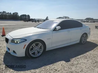 2016 BMW 5 Series 550i with VIN WBAKN9C59GD963159, listed as a Copart auction lot 50718175 with 113,715 mi miles and Salvage title. Bid and sale history available at DreamBid. Image 1.