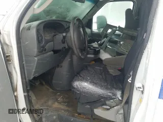 2008 Ford Econoline Cargo Commercial with VIN 1FTNE24L08DA53566, listed as a Copart auction lot 83140354 with Not Provided miles and Salvage Title. Bid and sale history available at DreamBid. Image 7.