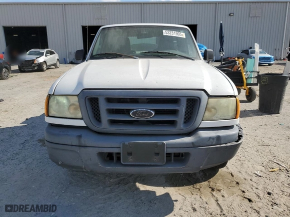 2005 Ford Ranger XL with VIN 1FTYR10D35PA56966, listed as a Copart auction lot 53231905 with 242,219 mi miles and Clean Title. Bid and sale history available at carsss.com. Image 5.