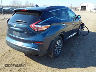 2016 Nissan Murano SL z VIN 5N1AZ2MH6GN143047, wystawiony jako IAAI lot #41920270 z przebiegiem 158 518 mil mil oraz . Historia ofert i sprzedaży dostępna na DreamBid. Obrazek 4.