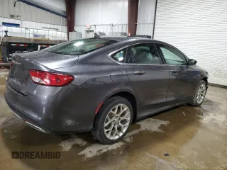 2016 Chrysler 200 C with VIN 1C3CCCEG5GN114637, listed as a Copart auction lot 47175625 with 0 mi miles and Salvage Title. Bid and sale history available at carsss.com. Image 3.