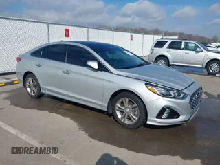 2019 Hyundai Sonata SEL with VIN 5NPE34AF4KH763085, listed as a IAAI auction lot 41660904 with 51,086 mi miles and . Bid and sale history available at DreamBid. Image 1.