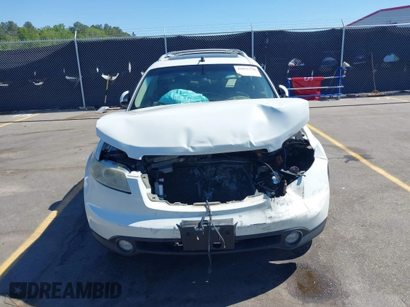 2004 Infiniti FX with VIN JNRBS08W34X402717, listed as a IAAI auction lot 42051750 with 267,390 mi miles and . Bid and sale history available at DreamBid. Image 13.