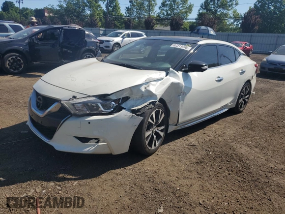 2017 Nissan Maxima Platinum with VIN 1N4AA6AP8HC409962, listed as a Copart auction lot 62311995 with 149,698 mi miles and Salvage title. Bid and sale history available at DreamBid. Image 1.
