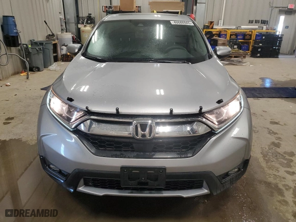 2019 Honda CR-V EX with VIN JHLRW2H55KX000851, listed as a Copart auction lot 46686945 with 86,258 mi miles and Salvage Title. Bid and sale history available at carsss.com. Image 5.