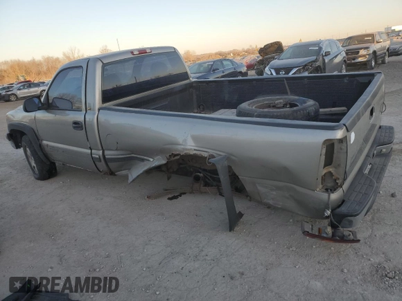 2000 Chevrolet Silverado 1500 with VIN 1GCEK14V3YE422595, listed as a Copart auction lot 83903244 with 0 mi miles and Salvage Title. Bid and sale history available at carsss.com. Image 2.
