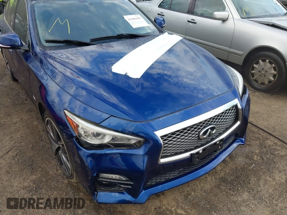2017 Infiniti Q50 Premium with VIN JN1EV7AR1HM840017, listed as a IAAI auction lot 41006689 with Not provided miles and . Bid and sale history available at DreamBid. Image 6.