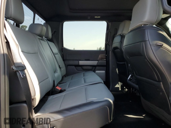 2023 Ford F-150 Lightning Pro with VIN 1FTVW1EV5PWG63666, listed as a Copart auction lot 60998415 with 35,089 mi miles and Salvage title. Bid and sale history available at DreamBid. Image 10.