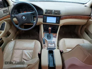 2001 BMW 5 Series 525iA with VIN WBADT43451GX26876, listed as a Copart auction lot 81633584 with 143,136 mi miles and Salvage Title. Bid and sale history available at carsss.com. Image 8.