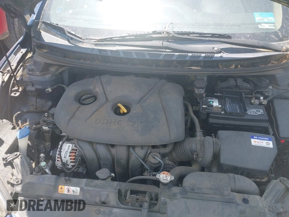 2013 Hyundai Elantra GLS with VIN KMHDH4AE1DU876596, listed as a IAAI auction lot 42080466 with 86,677 mi miles and . Bid and sale history available at DreamBid. Image 10.
