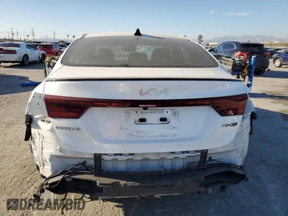 2023 Kia Forte GT-Line with VIN 3KPF54AD4PE559184, listed as a Copart auction lot 46836775 with 34,566 mi miles and Salvage Title. Bid and sale history available at carsss.com. Image 6.