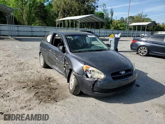 2007 Hyundai Accent GS with VIN KMHCM36CX7U045059, listed as a Copart auction lot 52089115 with 88,166 mi miles and Salvage title. Bid and sale history available at DreamBid. Image 11.