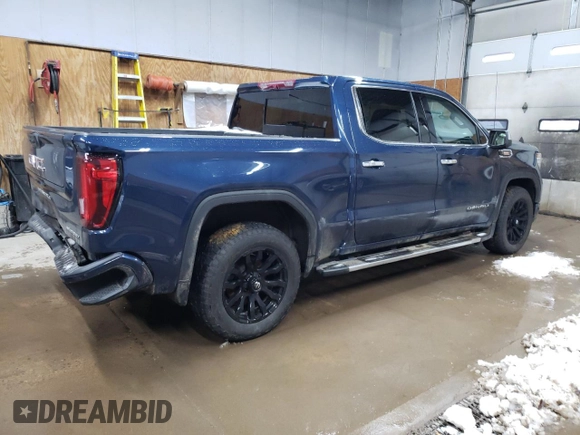 2022 GMC Sierra 1500 with VIN 1GTUUGET0NZ516704, listed as a Copart auction lot 84078854 with 54,958 mi miles and Clean Title. Bid and sale history available at DreamBid. Image 3.