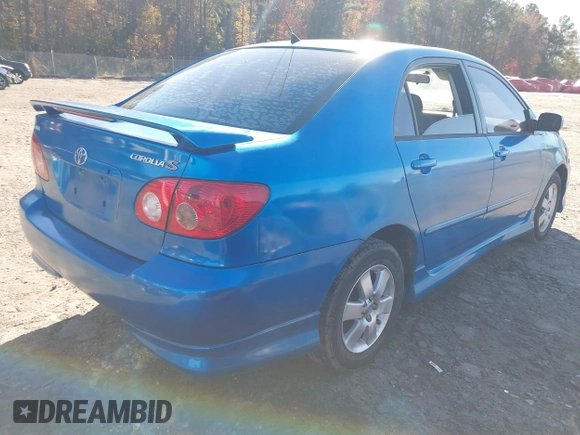 2008 Toyota Corolla CE with VIN 2T1BR32E08C905302, listed as a IAAI auction lot 40890062 with 225,257 mi miles and . Bid and sale history available at DreamBid. Image 4.
