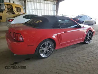 2004 Ford Mustang Deluxe with VIN 1FAFP44614F205380, listed as a Copart auction lot 48731725 with 125,616 mi miles and Salvage Title. Bid and sale history available at carsss.com. Image 3.