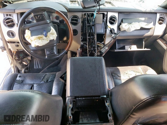 2008 Ford Expedition Max Limited with VIN 1FMFK195X8LA57367, listed as a Copart auction lot 56832035 with Not provided miles and Salvage title. Bid and sale history available at DreamBid. Image 8.