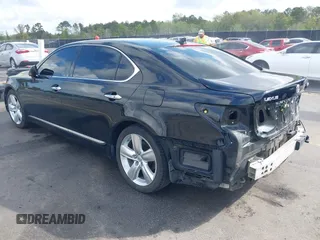 2008 Lexus LS 460 LWB with VIN JTHGL46F685021649, listed as a IAAI auction lot 41917829 with 1 mi miles. Bid and sale history available at carsss.com. Image 3.