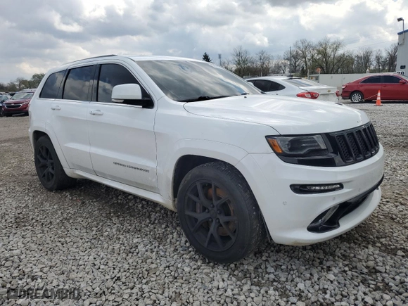 2015 Jeep Grand Cherokee SRT with VIN 1C4RJFDJ3FC918942, listed as a Copart auction lot 52078175 with 115,964 mi miles and Salvage Title. Bid and sale history available at carsss.com. Image 4.