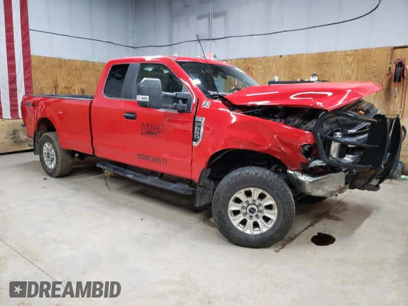 2022 Ford F-250 XL with VIN 1FT7X2B60NEE34632, listed as a Copart auction lot 79428514 with 50,930 mi miles and Non Repairable. Bid and sale history available at DreamBid. Image 4.