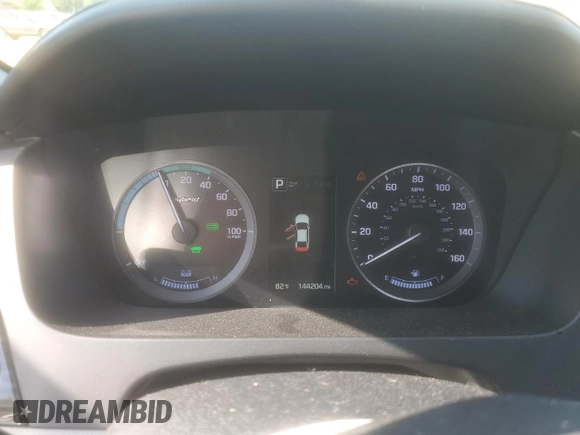2017 Hyundai Sonata Hybrid Limited with VIN KMHE34L35HA068824, listed as a Copart auction lot 53780375 with 144,204 mi miles and Clean Title. Bid and sale history available at carsss.com. Image 9.