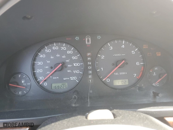 2000 Subaru Legacy Wagon Outback w/GB Equip with VIN 4S3BH6750Y7607928, listed as a Copart auction lot 69855814 with 168,226 mi miles and Salvage Title. Bid and sale history available at carsss.com. Image 9.