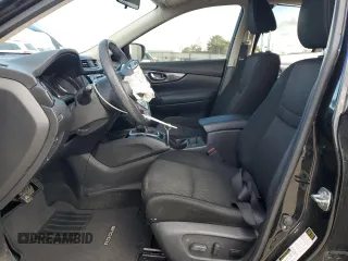 2018 Nissan Rogue S with VIN KNMAT2MT6JP614720, listed as a Copart auction lot 49544095 with 55,150 mi miles and Salvage Title. Bid and sale history available at carsss.com. Image 7.