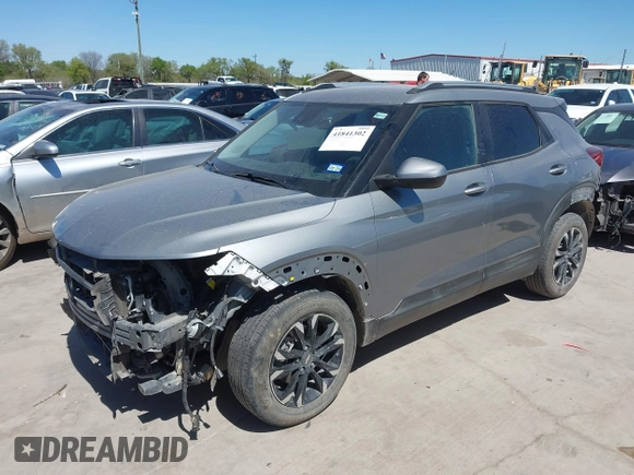 2023 Chevrolet TrailBlazer LT with VIN KL79MPSL9PB145187, listed as a IAAI auction lot 41841302 with 39,489 mi miles and . Bid and sale history available at DreamBid. Image 21.