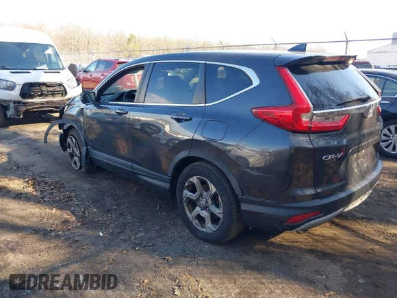 2017 Honda CR-V EX-L with VIN 5J6RW2H81HL074723, listed as a IAAI auction lot 41658178 with 107,248 mi miles. Bid and sale history available at carsss.com. Image 3.