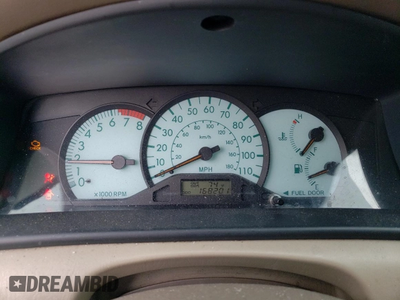 2003 Toyota Corolla CE with VIN 2T1BR32EX3C002101, listed as a Copart auction lot 51678735 with 168,201 mi miles and Salvage Title. Bid and sale history available at DreamBid. Image 9.