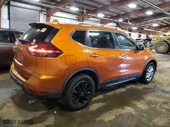 2017 Nissan Rogue SL with VIN 5N1AT2MV5HC741330, listed as a Copart auction lot 43499285 with 114,835 mi miles and Clean Title. Bid and sale history available at carsss.com. Image 3.