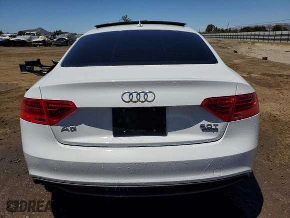 2016 Audi A5 Premium with VIN WAUD2AFR6GA031097, listed as a Copart auction lot 58887324 with 116,255 mi miles and Clean title. Bid and sale history available at DreamBid. Image 6.