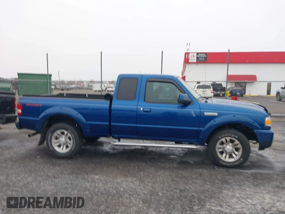 2007 Ford Ranger XL with VIN 1FTYR14U67PA43707, listed as a IAAI auction lot 41264804 with 106,501 mi miles. Bid and sale history available at carsss.com. Image 13.