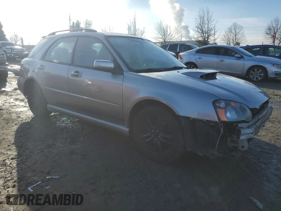 2005 Subaru Impreza Wagon (Natl) WRX Sport with VIN JF1GG29655H818691, listed as a Copart auction lot 87477244 with 209,933 mi miles and Salvage Title. Bid and sale history available at carsss.com. Image 4.