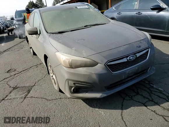 2017 Subaru Impreza Premium with VIN 4S3GKAD65H3623718, listed as a Copart auction lot 45234335 with 79,690 mi miles and Salvage title. Bid and sale history available at DreamBid. Image 10.
