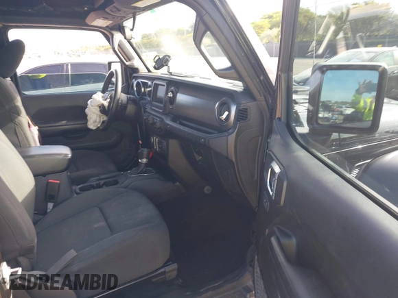 2021 Jeep Wrangler Sport z VIN 1C4GJXAN7MW796019, wystawiony jako IAAI lot #42172407 z przebiegiem 34 128 mil mil oraz . Historia ofert i sprzedaży dostępna na DreamBid. Obrazek 5.