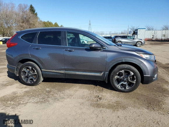 2017 Honda CR-V Touring with VIN 2HKRW2H95HH109427, listed as a Copart auction lot 50350935 with 198,485 mi miles and Salvage Title. Bid and sale history available at carsss.com. Image 4.