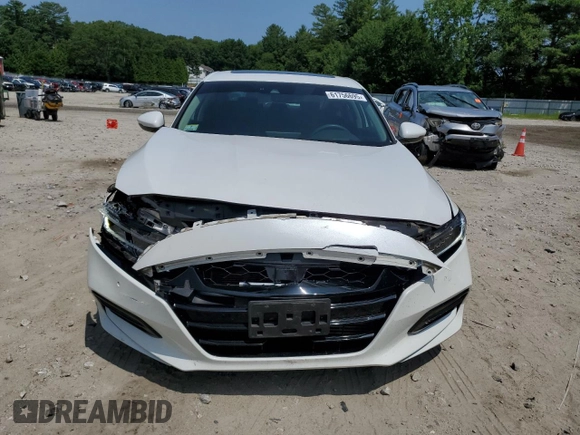 2018 Honda Accord Touring с VIN 1HGCV2F93JA017193, выставлен на аукционе Copart как лот 61756695 с пробегом 65 228 миль миль и Списание • Salvage title. История ставок и продаж доступна на DreamBid. Изображение 5.