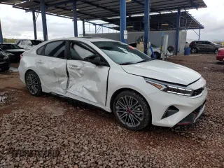 2024 Kia Forte GT with VIN 3KPF44ACXRE731067, listed as a Copart auction lot 48439435 with 6,110 mi miles and Salvage Title. Bid and sale history available at carsss.com. Image 4.